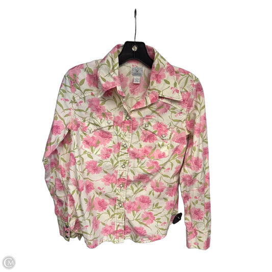 Top Long Sleeve By Lucky & Blessed In Pink, Size: M