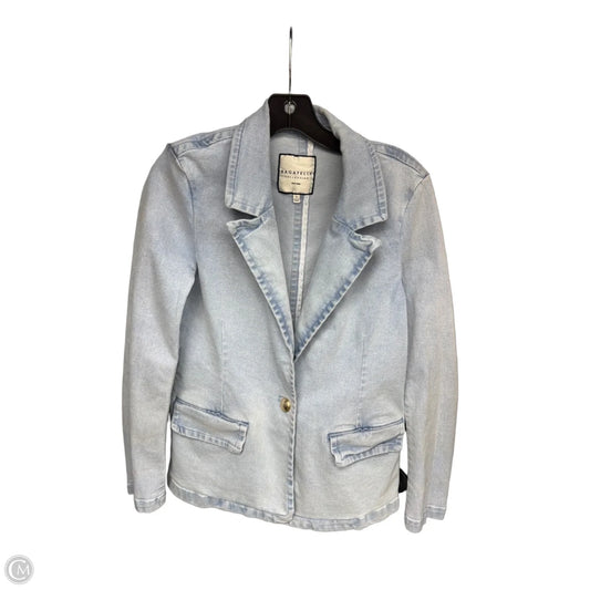 Blazer By Bagatelle In Blue Denim, Size: S