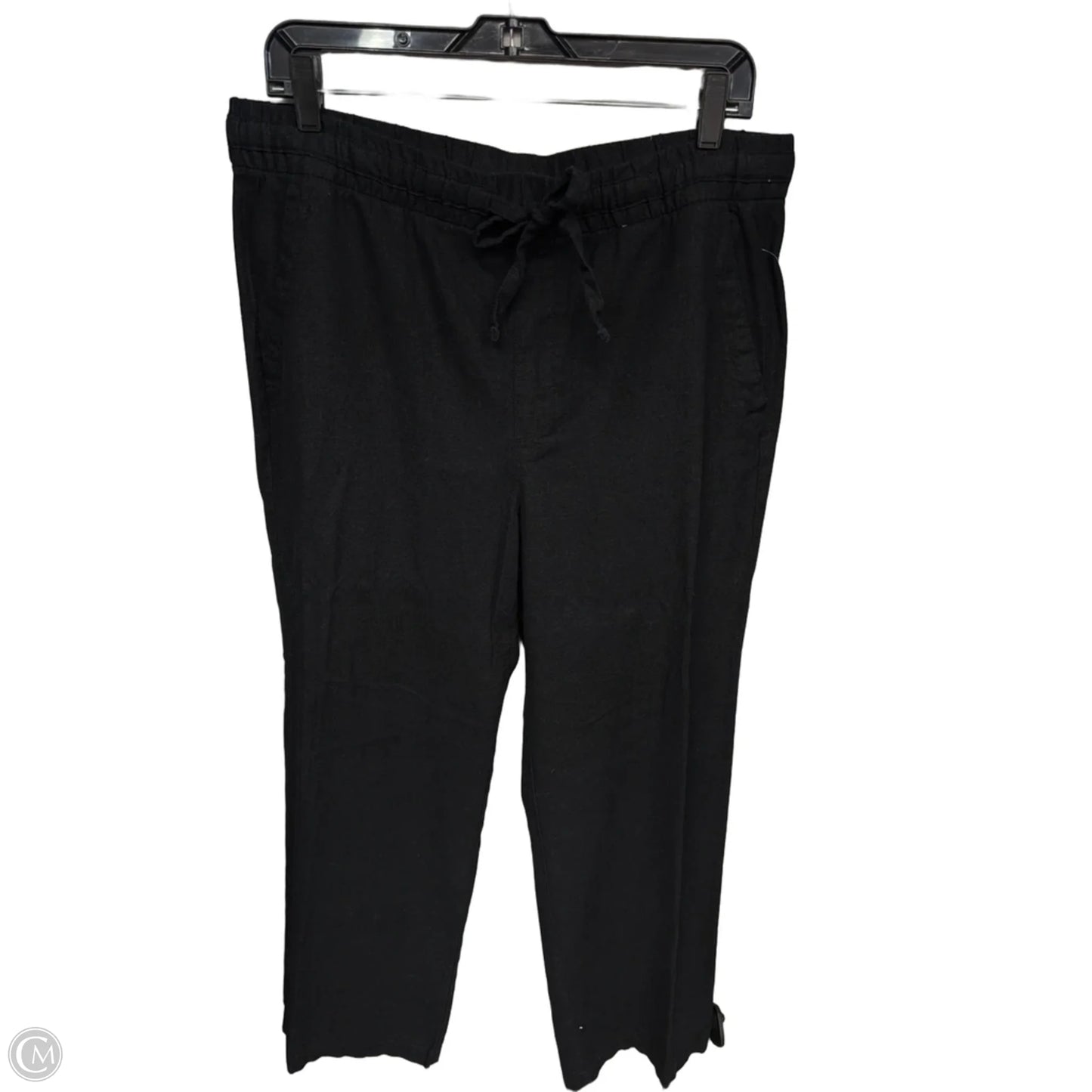 Pants Linen By Old Navy In Black, Size: L