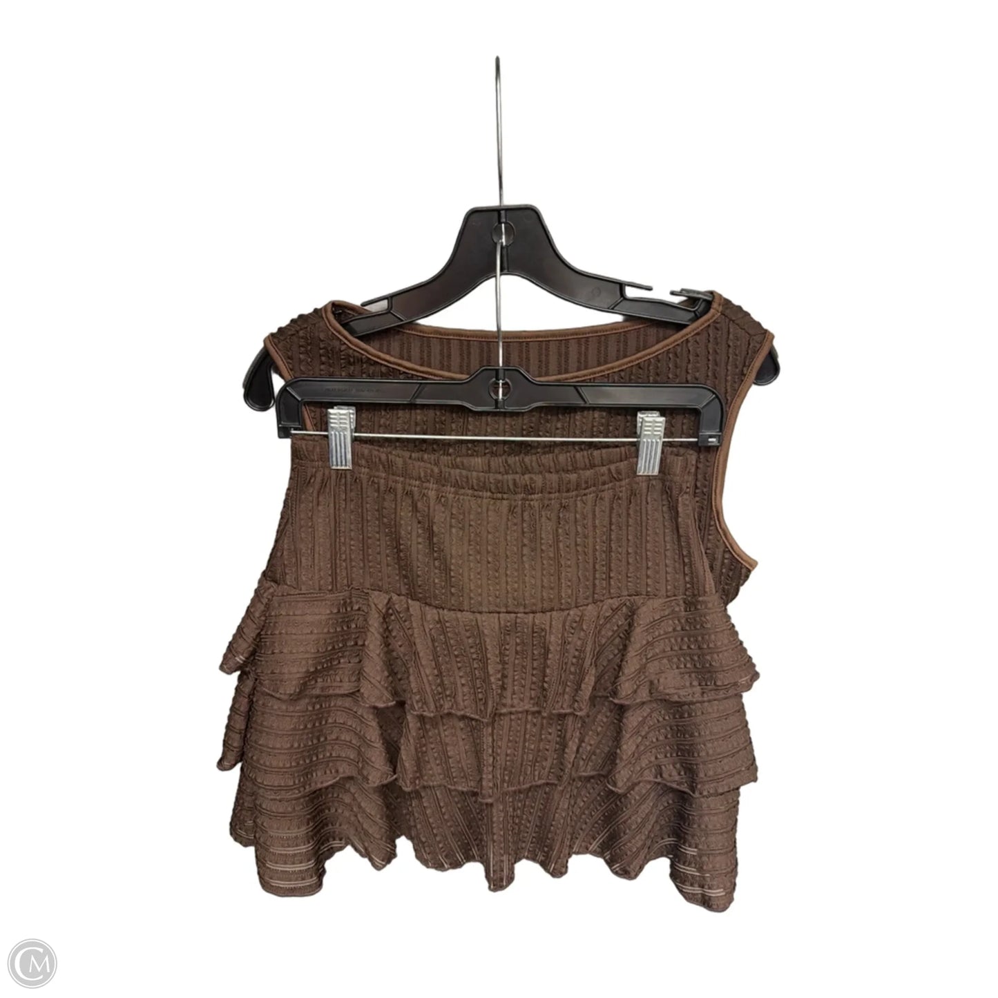 Skirt Set 2pc By Forever 21 In Brown, Size: S