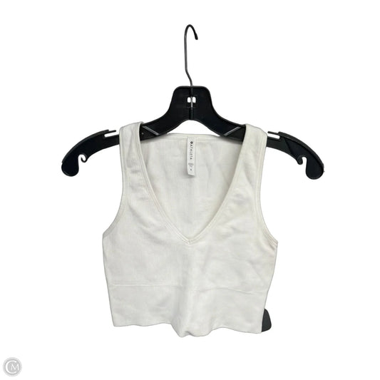 Athletic Bra By Athleta In White, Size: S