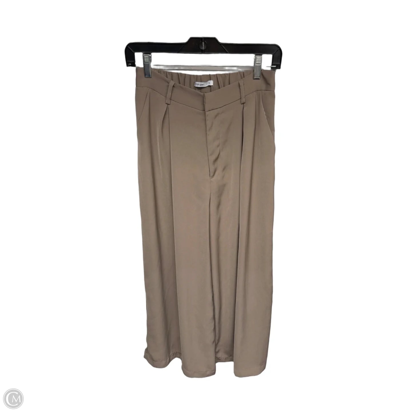 Pants Dress By Clothes Mentor In Tan, Size: S