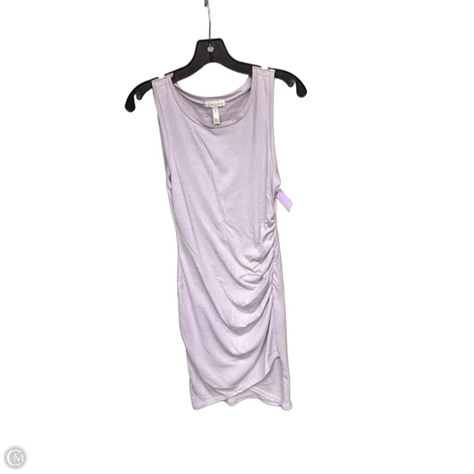 Dress Casual Midi By Leith In Purple, Size: S