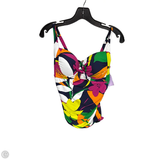 Swimsuit Top By Anne Cole In Multi-colored, Size: M