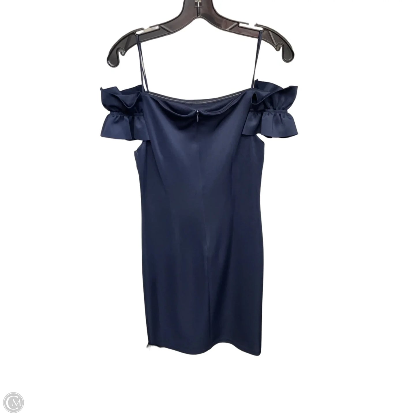 Dress Party Midi By Sl Fashions In Navy, Size: S