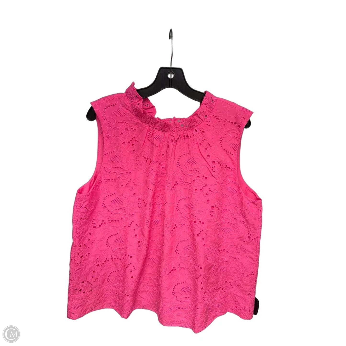 Top Sleeveless By Lilly Pulitzer In Pink, Size: Xl