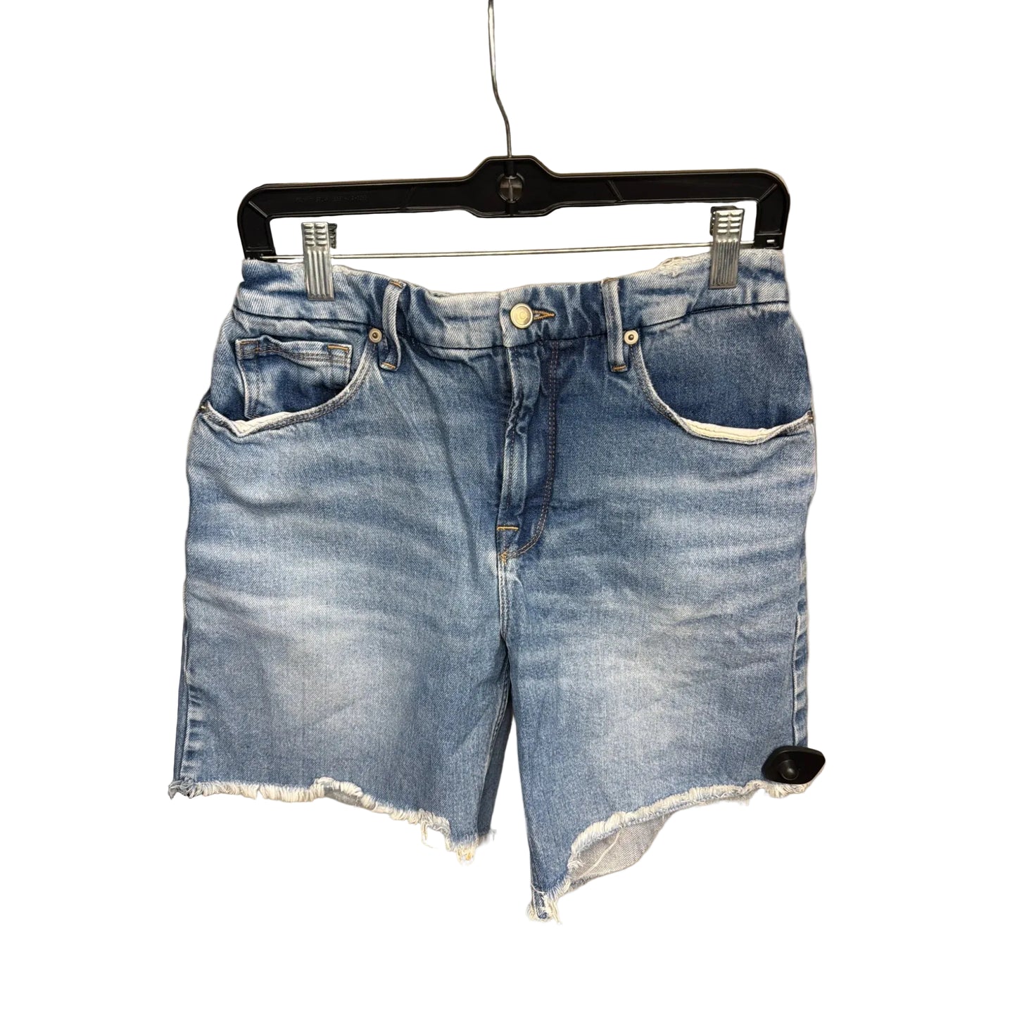 Shorts By Good American In Blue Denim, Size: 6