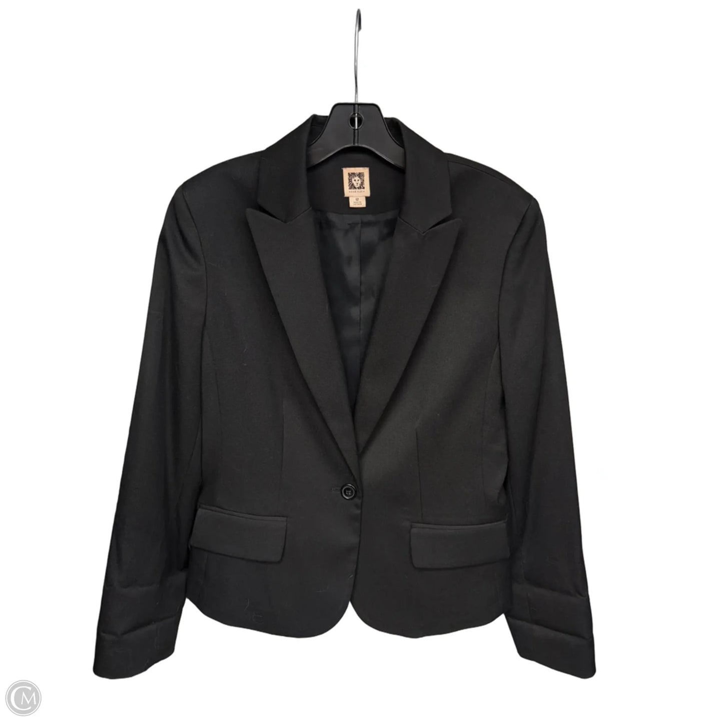 Blazer By Anne Klein In Black, Size: 12