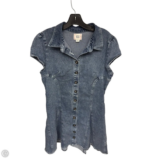 Dress Casual Short By Bdg In Blue Denim, Size: Xl
