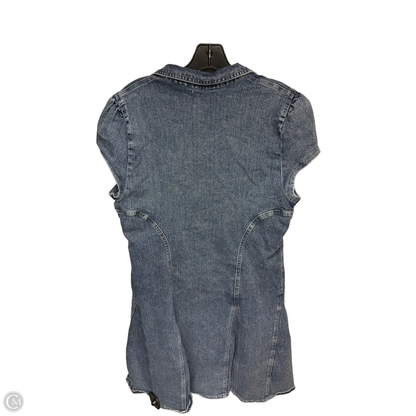 Dress Casual Short By Bdg In Blue Denim, Size: Xl