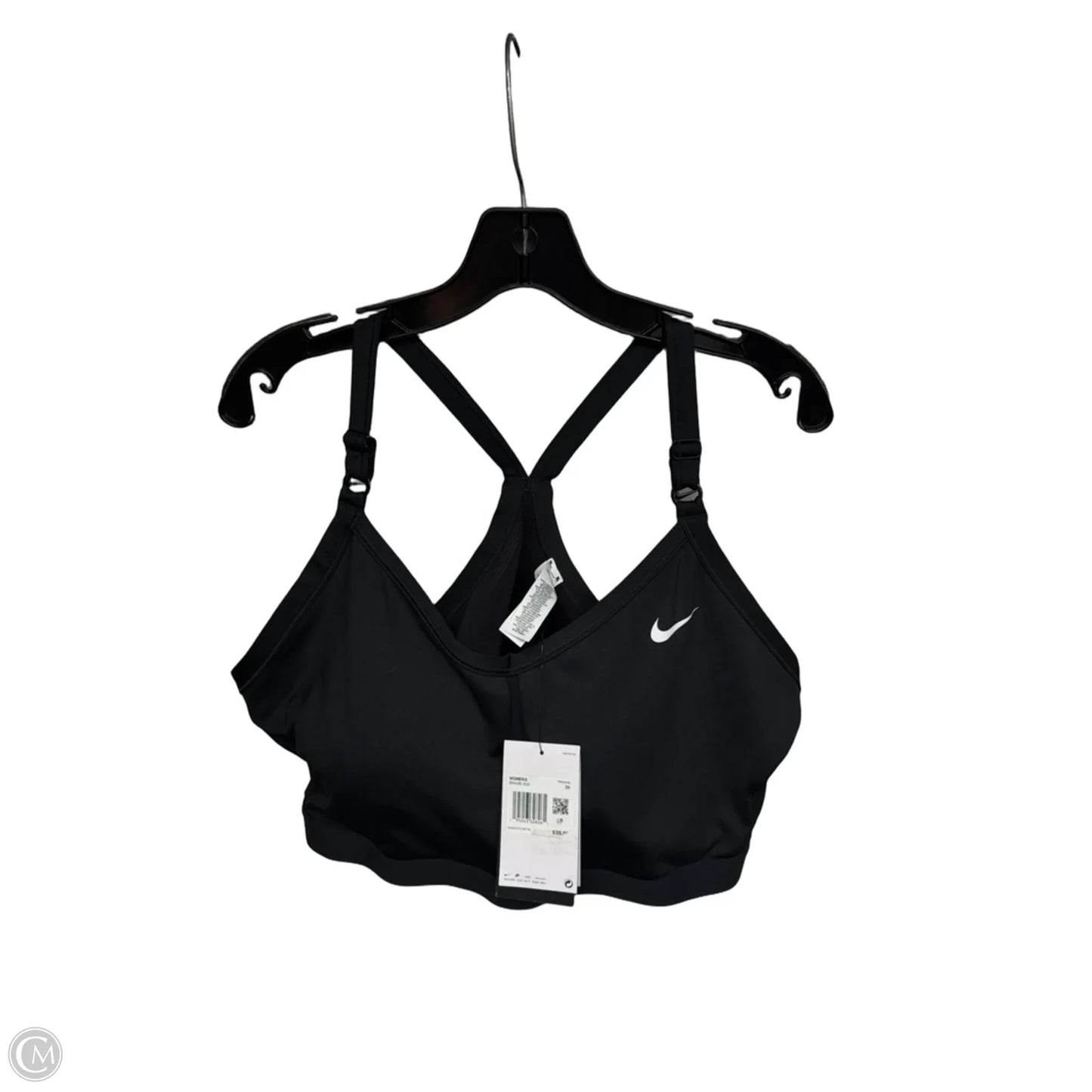 Athletic Bra By Nike Apparel In Black, Size: 3x