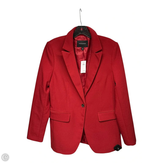 Blazer By Banana Republic In Red, Size: 8