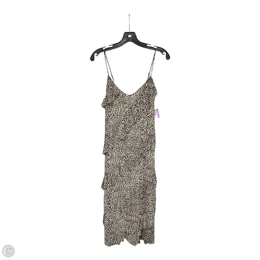 Dress Casual Maxi By Clothes Mentor In Animal Print, Size: M