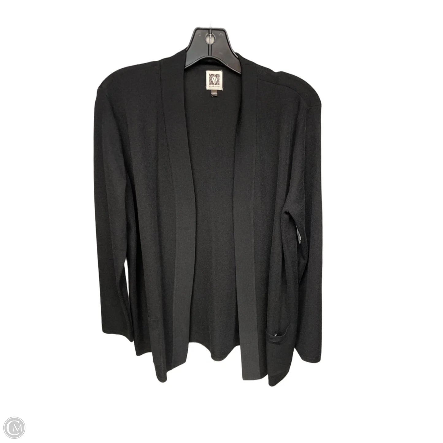 Cardigan By Anne Klein In Black, Size: L