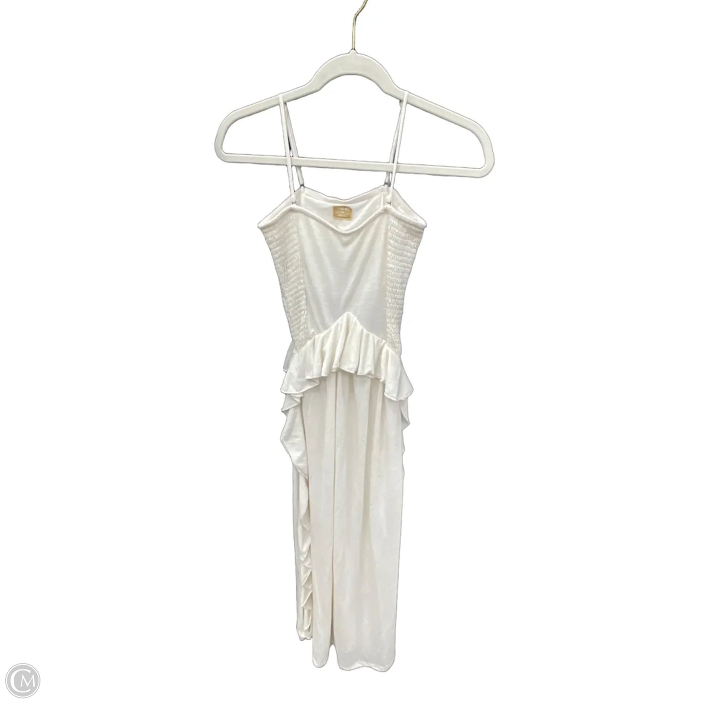 Dress Casual Maxi By Free People In Cream, Size: Sp