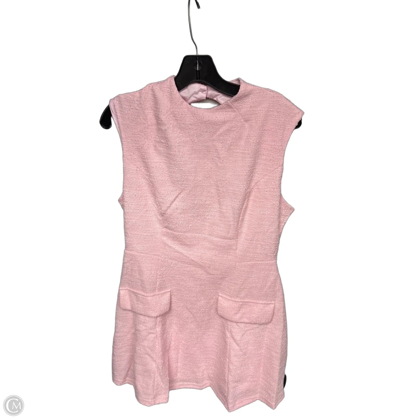 Dress Casual Midi By Clothes Mentor In Pink, Size: L