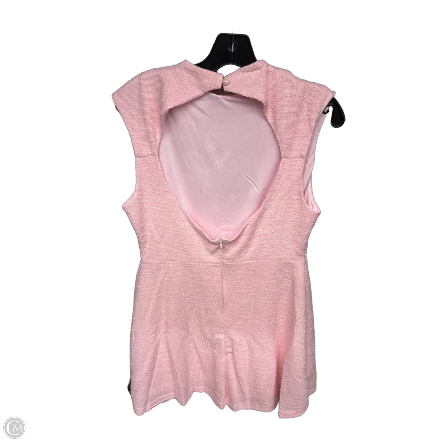 Dress Casual Midi By Clothes Mentor In Pink, Size: L