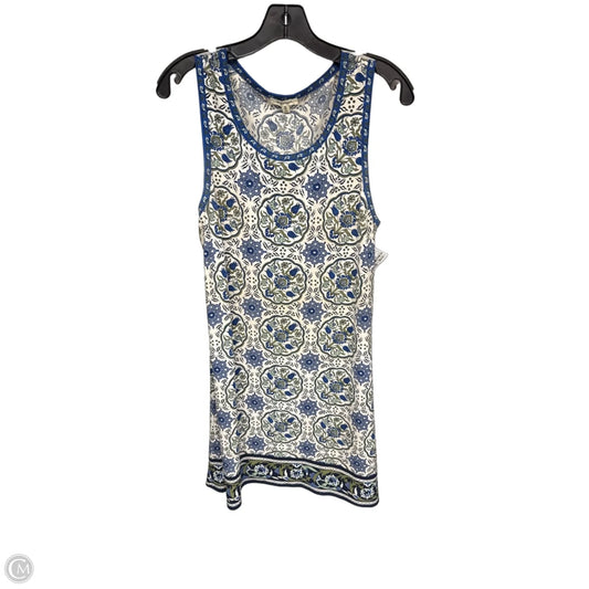 Dress Casual Midi By Max Studio In Blue & Green, Size: M