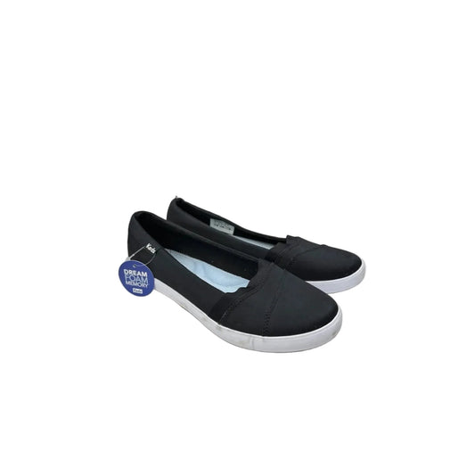 Shoes Flats By Keds In Black & White, Size: 8