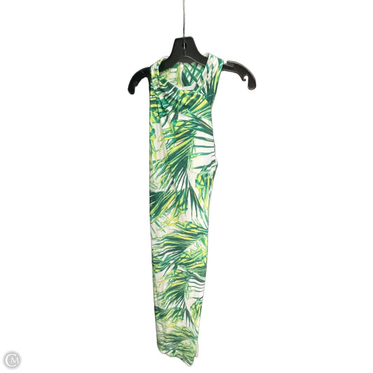 Dress Party Long By Rachel Roy In Green & White, Size: Xl