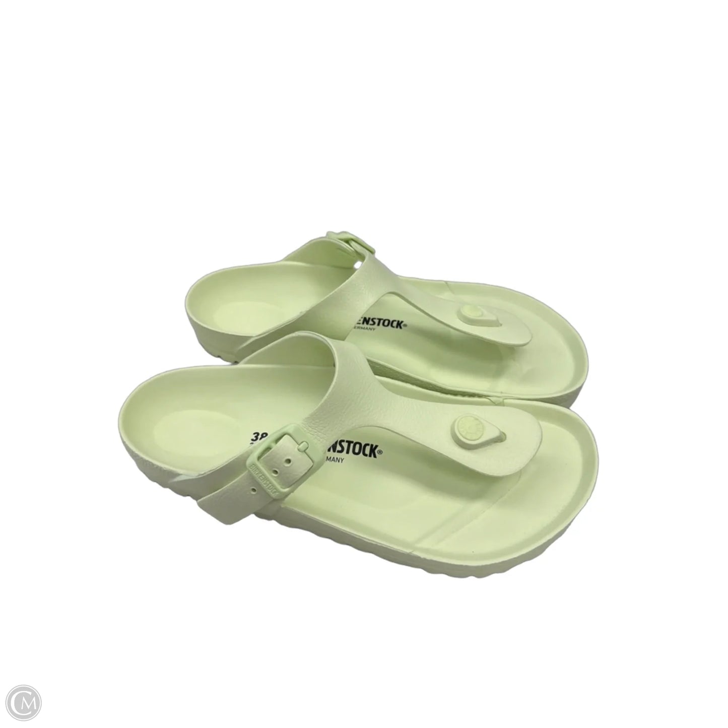 Sandals Flip Flops By Birkenstock In Green, Size: 7