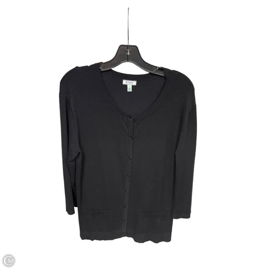 Cardigan By Susina In Black, Size: L