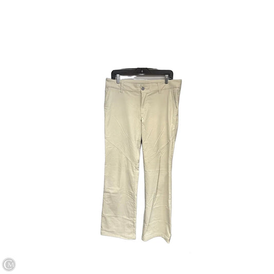 Athletic Pants By Columbia In Cream, Size: M