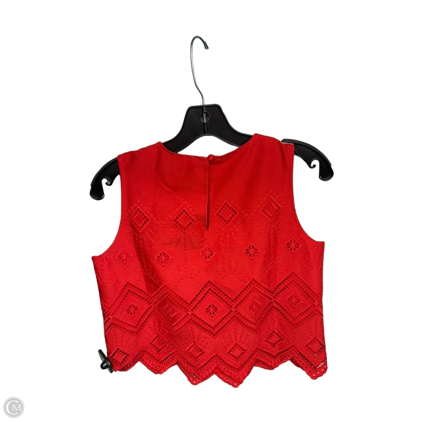 Top Sleeveless By White House Black Market In Red, Size: S