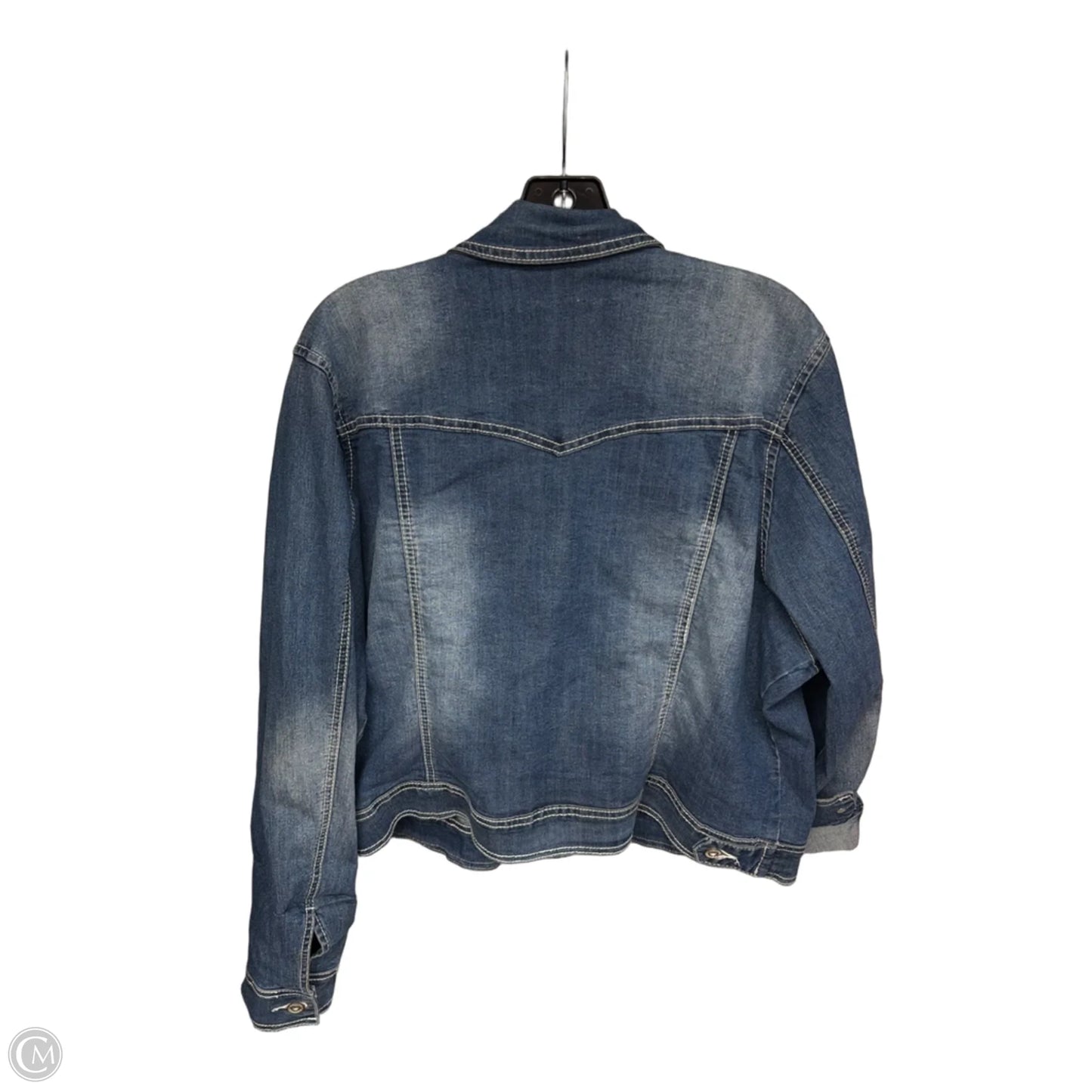 Jacket Denim By Torrid In Blue Denim, Size: 3x
