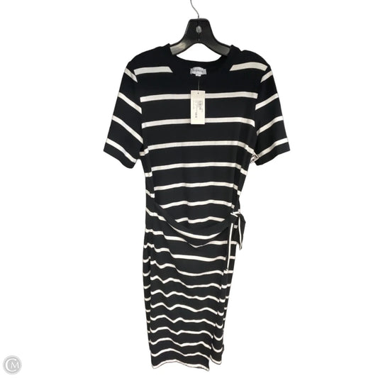 Dress Casual Maxi By Evereve In Black & White, Size: M