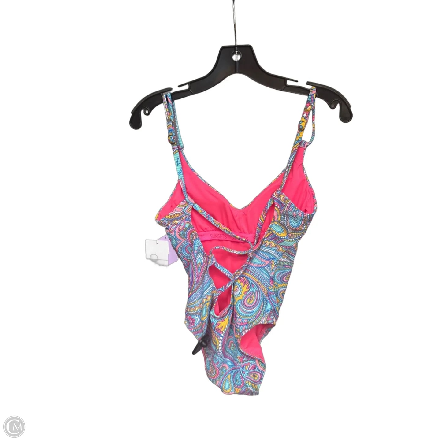 Swimsuit By Clothes Mentor In Blue & Pink, Size: Xs
