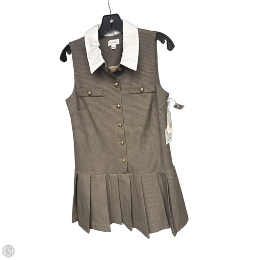 Dress Work By Cece In Brown, Size: 6