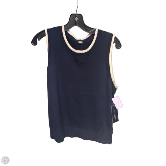 Top Sleeveless By Tommy Hilfiger In Navy, Size: M