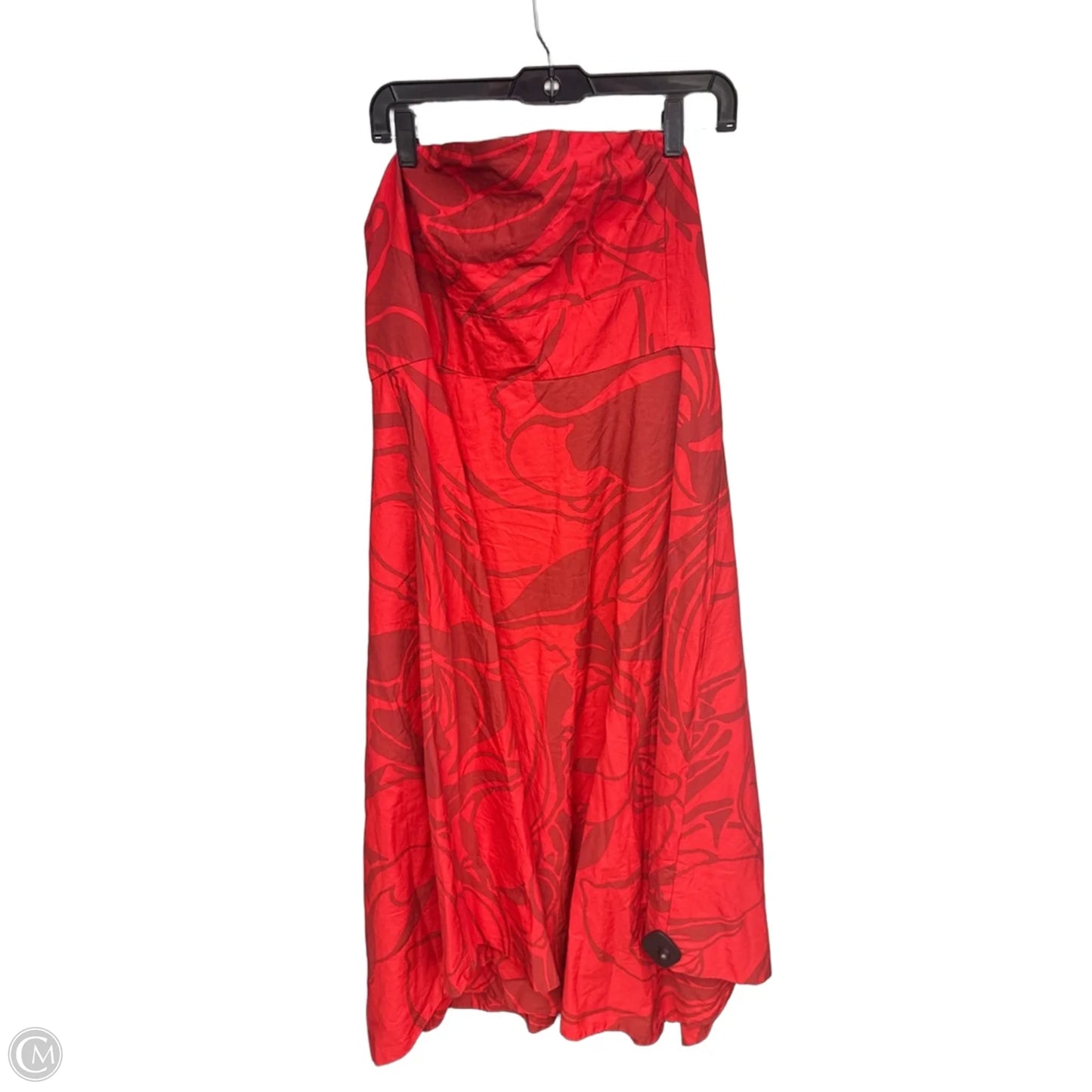Dress Casual Maxi By Banana Republic In Red, Size: 14
