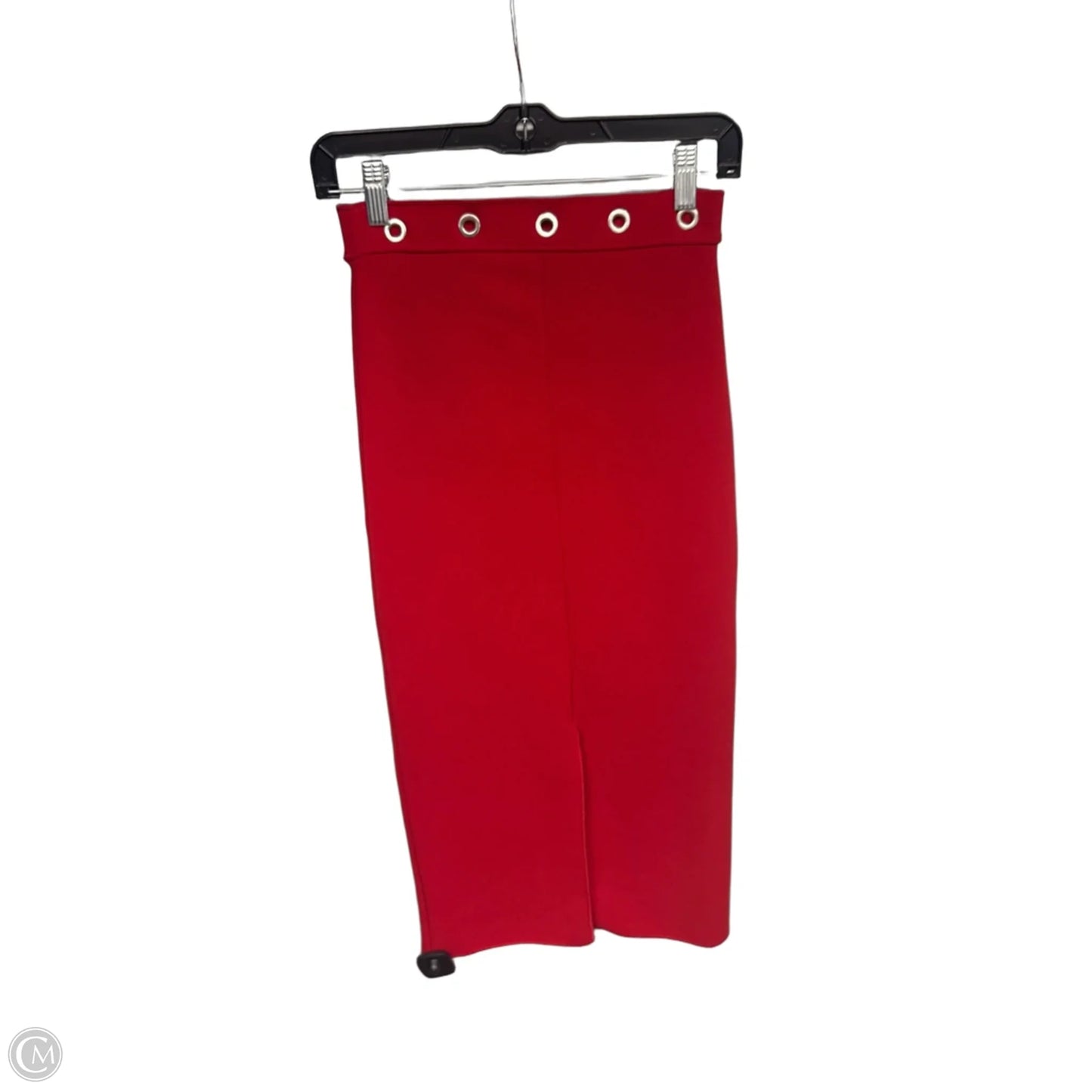 Skirt Maxi By Zara In Red, Size: S