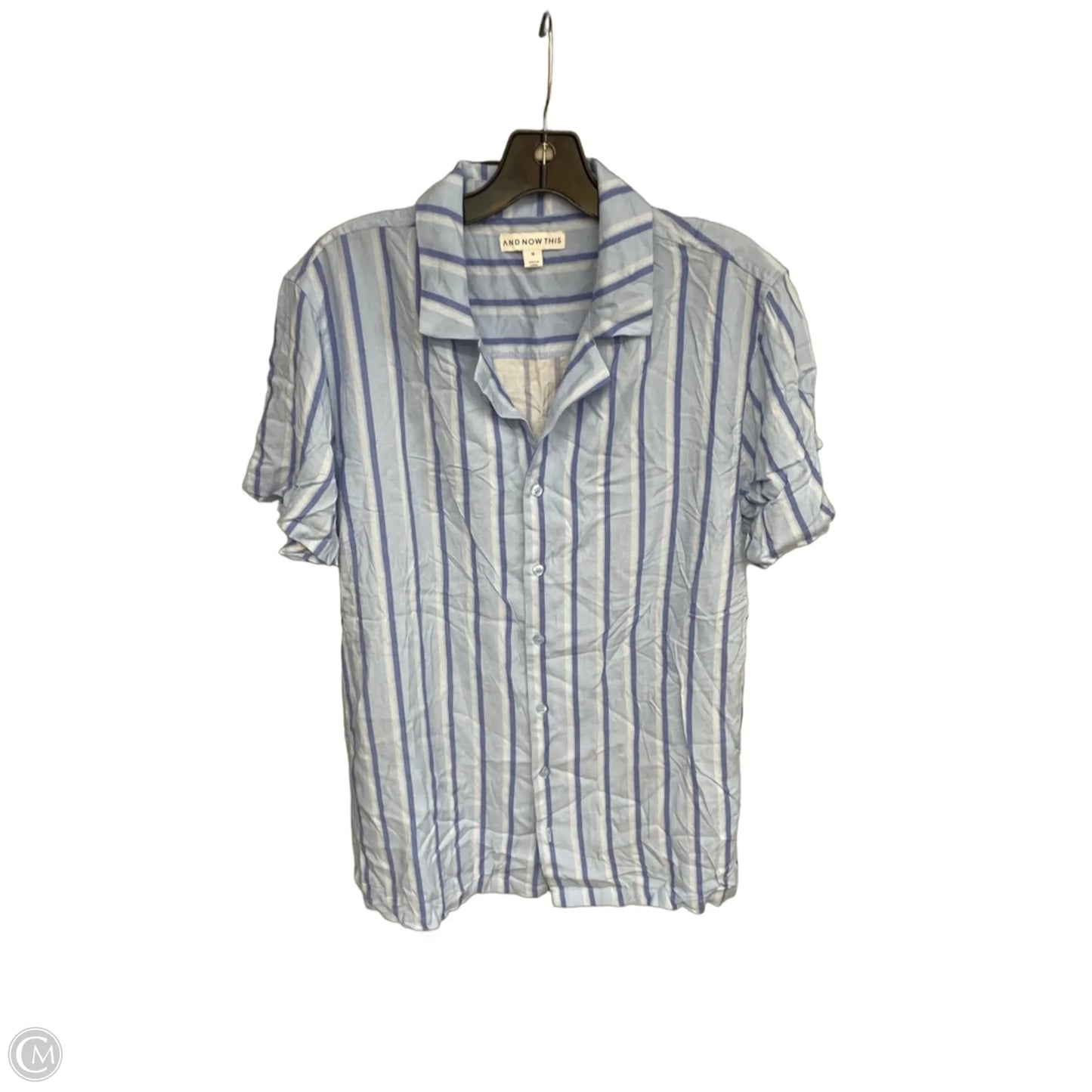Top Short Sleeve By And Now This In Blue, Size: M