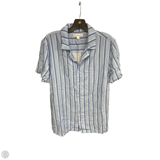 Top Short Sleeve By And Now This In Blue, Size: M