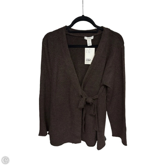 Cardigan By H&m In Brown, Size: Xs