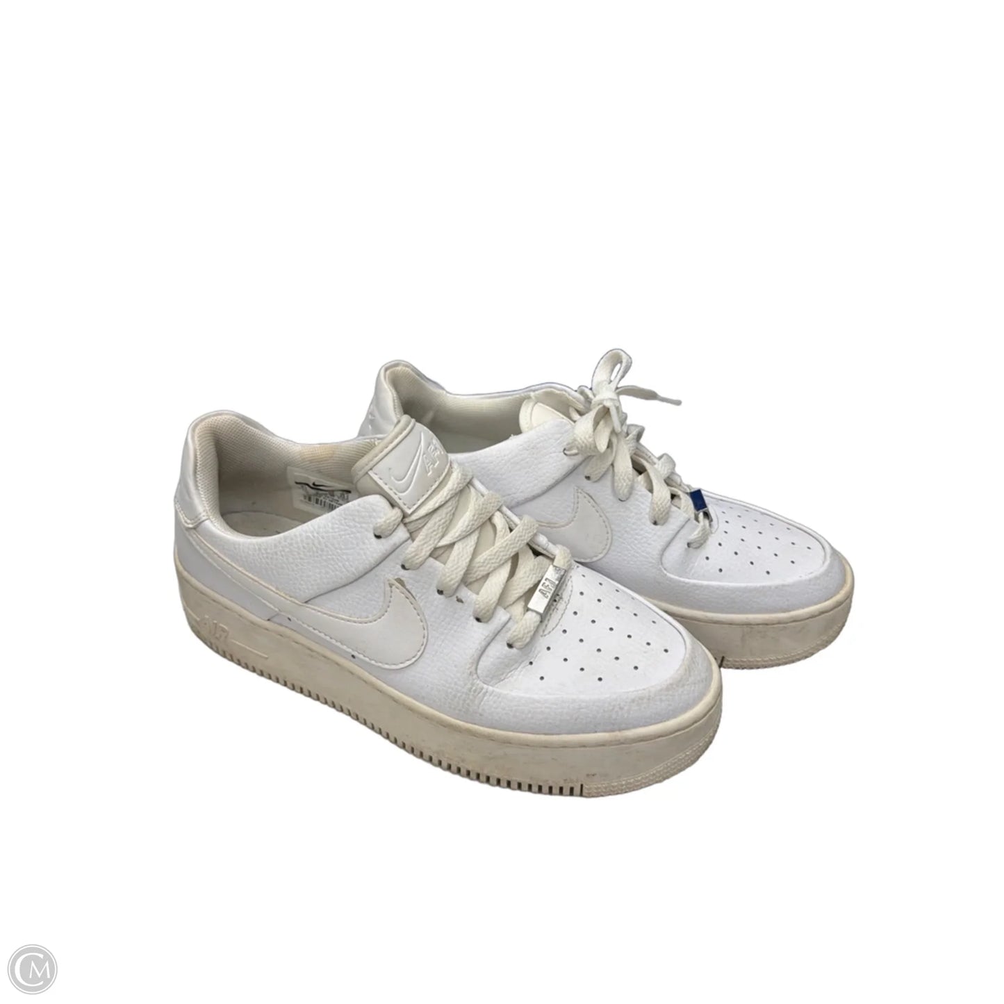 Shoes Sneakers By Nike In White, Size: 8.5