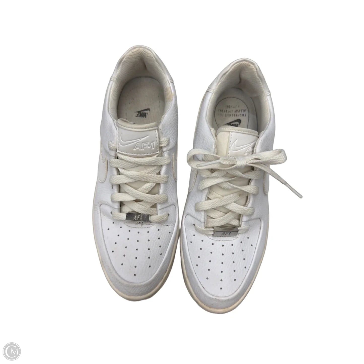 Shoes Sneakers By Nike In White, Size: 8.5