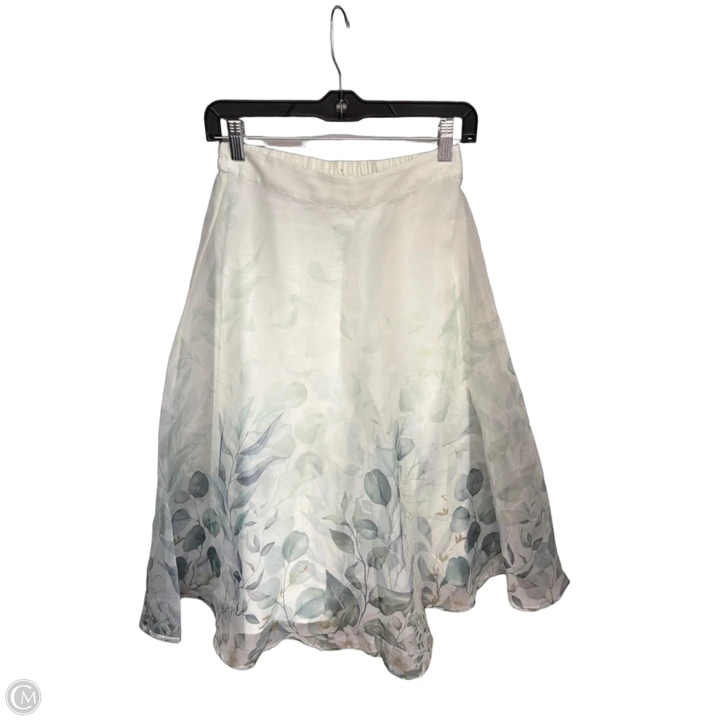 Skirt Midi By Rachel Zoe In Green, Size: Xs