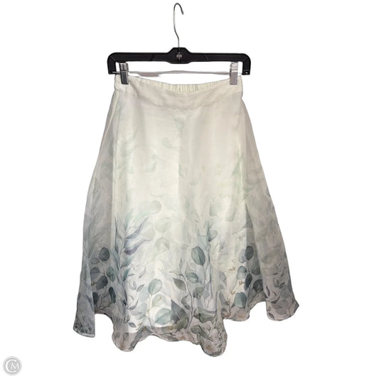 Skirt Midi By Rachel Zoe In Green, Size: Xs