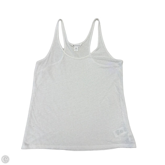 Athletic Tank Top By Athleta In White, Size: M