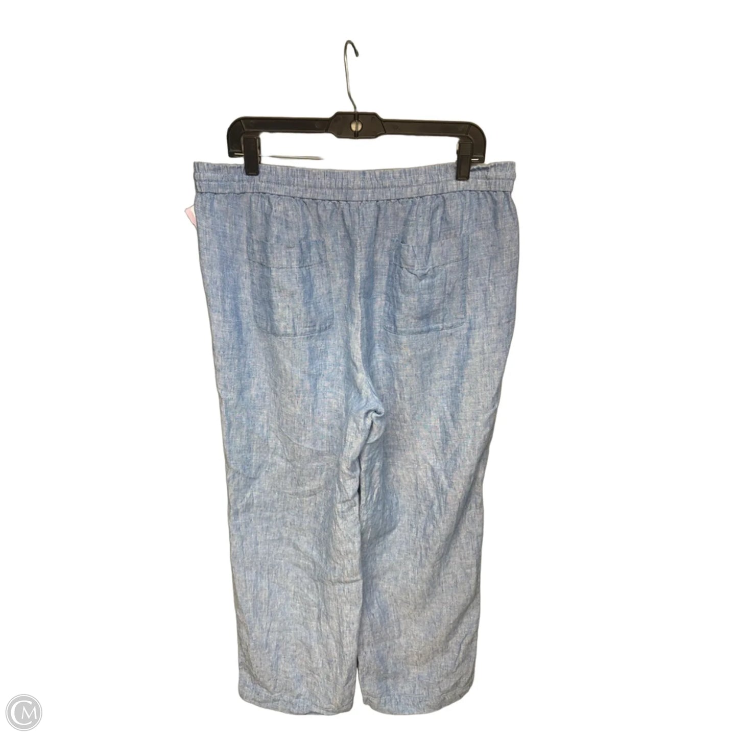 Pants Linen By Talbots In Blue, Size: 12