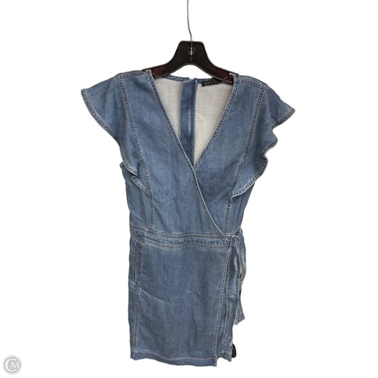 Dress Casual Midi By White House Black Market In Blue, Size: 2
