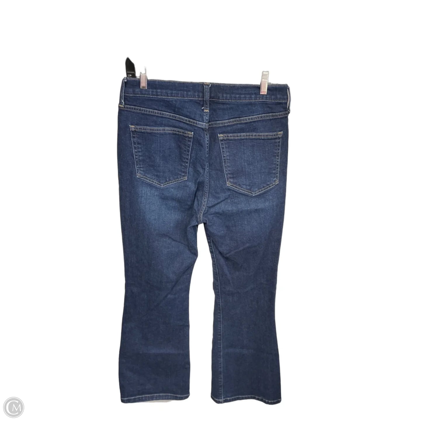 Jeans Flared By Gap In Blue Denim, Size: 10