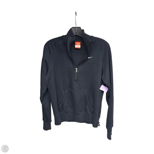 Athletic Sweatshirt Crewneck By Nike Apparel In Black, Size: L