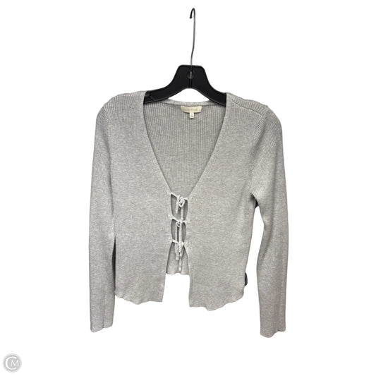 Cardigan By Ultra Flirt In Grey, Size: L