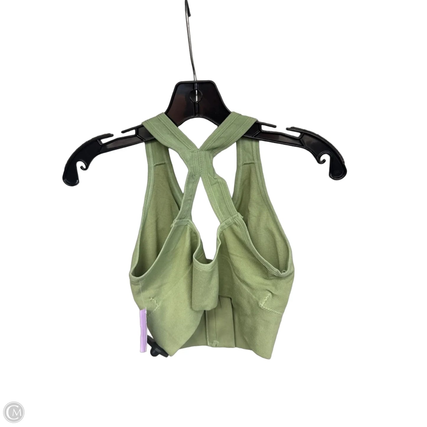 Athletic Bra By Clothes Mentor In Green, Size: Xl