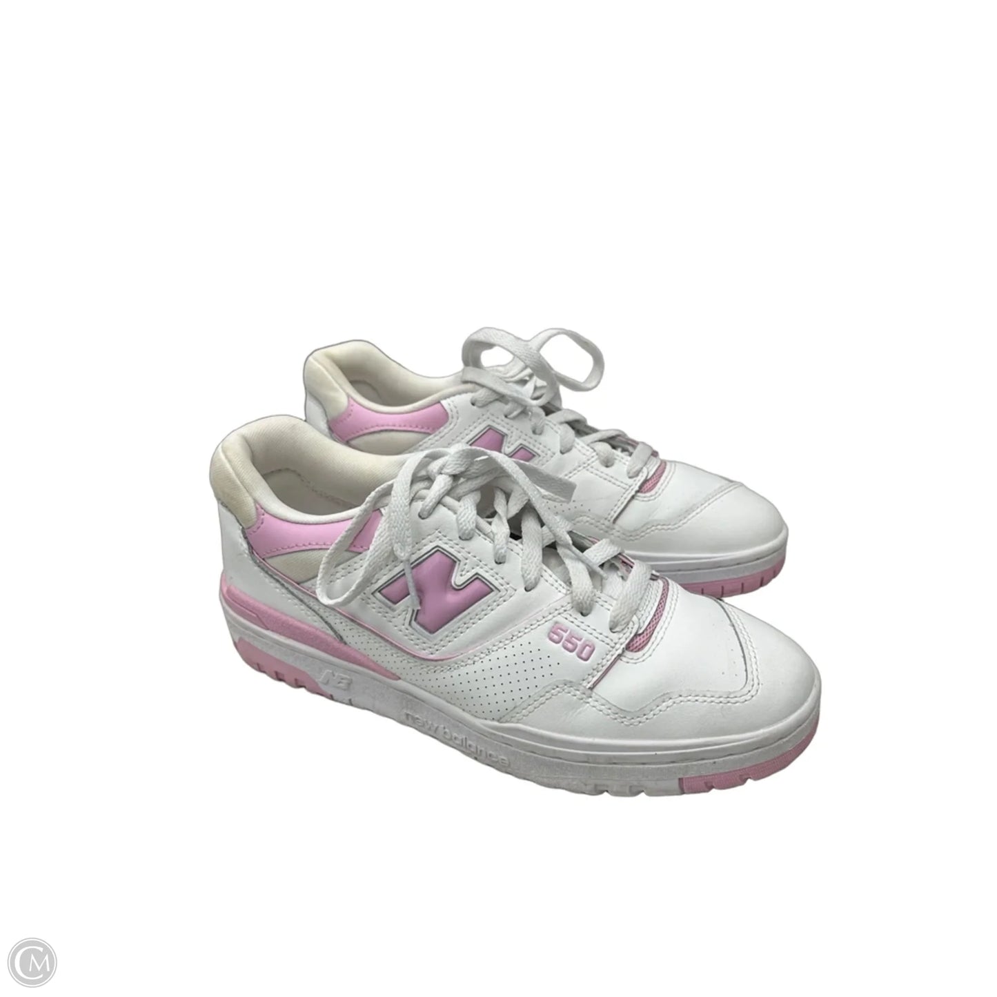 Shoes Sneakers By New Balance In Pink & White, Size: 9.5
